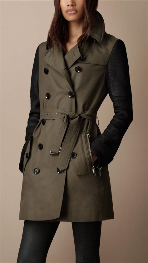 burberry trench coat green|Burberry trench with removable liner.